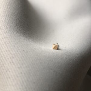 FACET Day/light 14K Gold Stud
