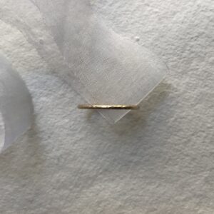 O MELTED 14K Gold Ring