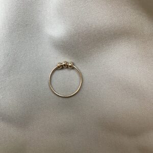 ABACUS Mountain Spheres 14K Gold Ring