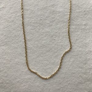 FACET 14K Gold Chain - 42cm