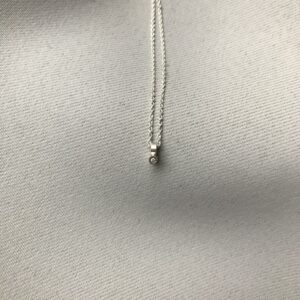 MONO Silver Necklace w. Diamond
