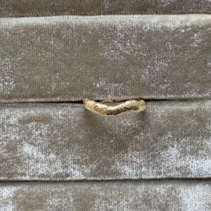 NATURE Wave Re-cycled 14K Gold Ring