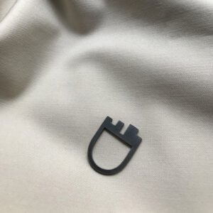 CITY Silver Ring w. Black Rhodium