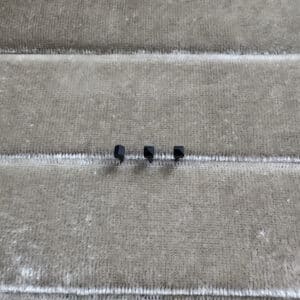 CPH House Silver Earring Black
