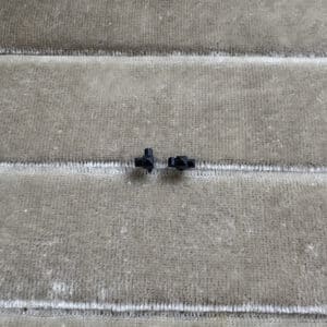 CPH Neighbourhood Silver Earring Black