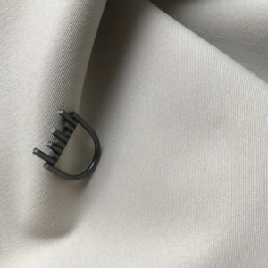 EQUALIZER Silver Ring w. Diamonds & Black Rhodium