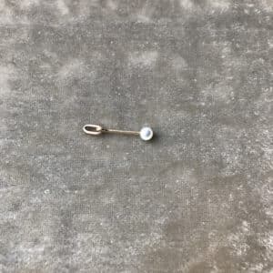 TENTACLE 14K Gold Charm w. Pearl